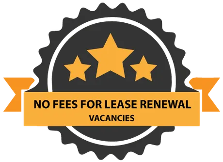 No fees for lease renewal vacancies